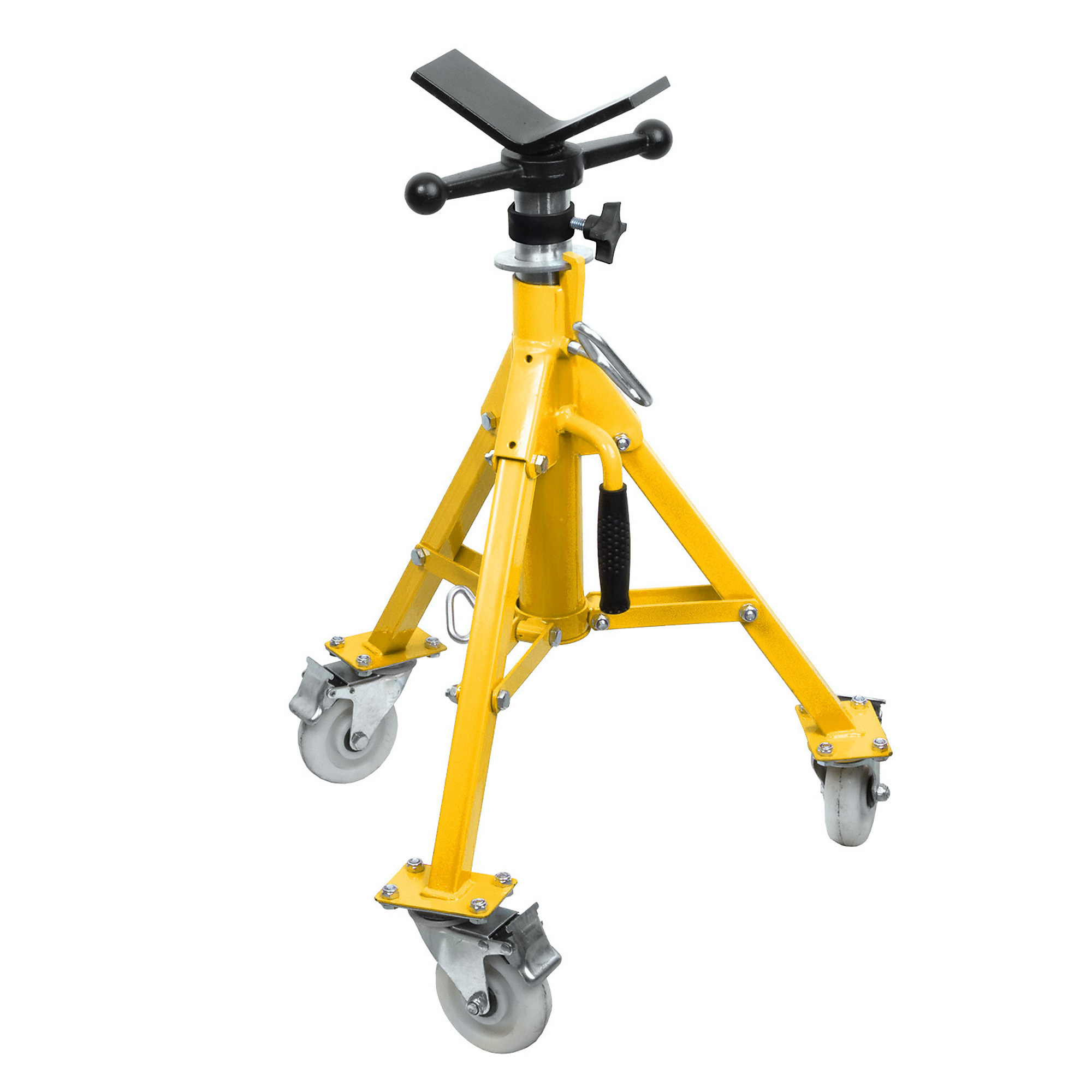 Strong Hand Tools Folding Tripod — Casters, Model# PTS1108C
